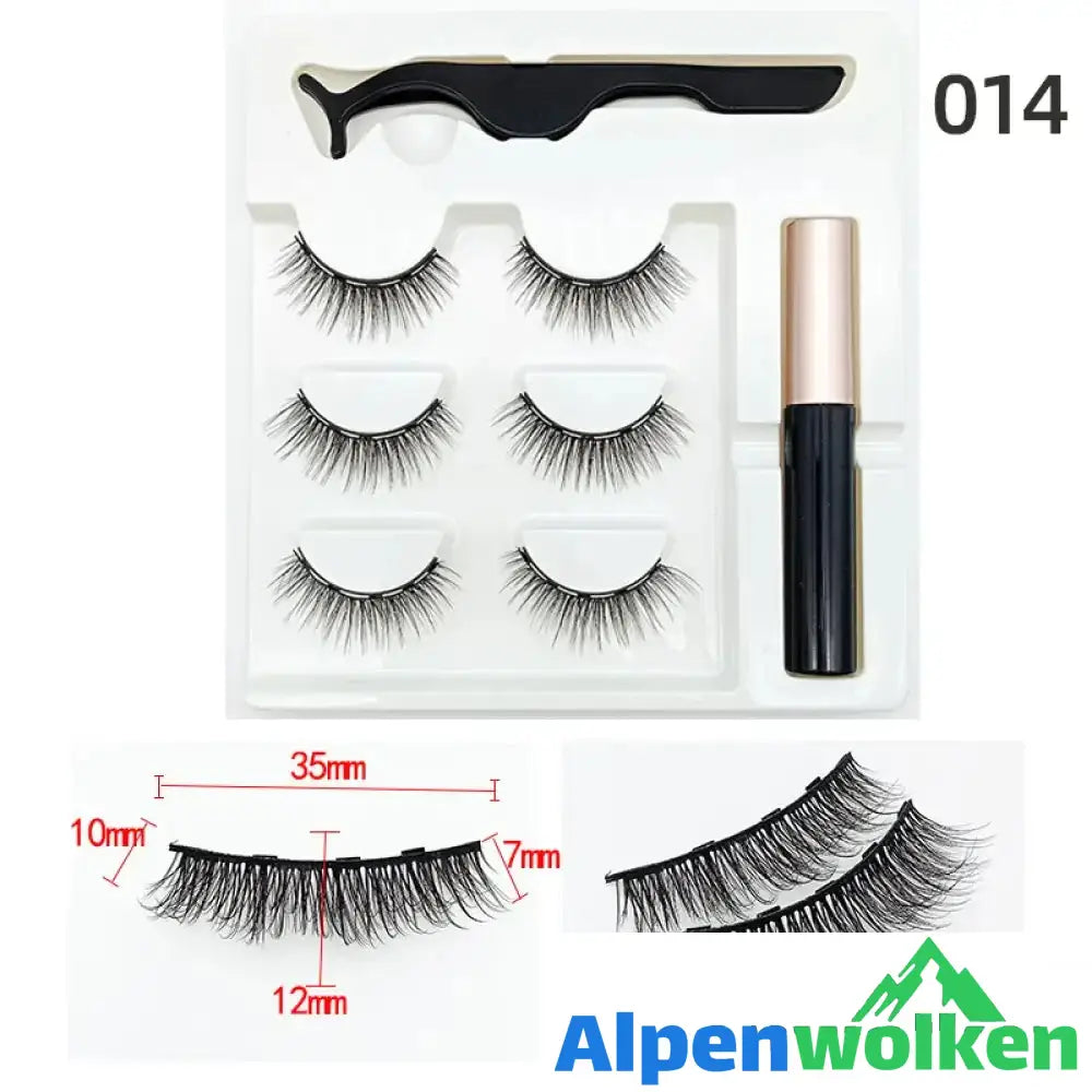 Alpenwolken - Magnetische Wimpern 014