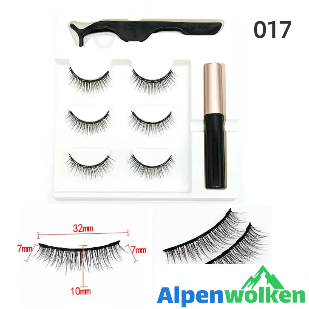 Alpenwolken - Magnetische Wimpern 017