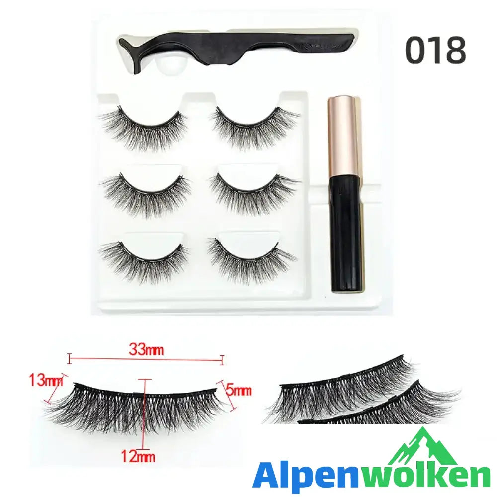 Alpenwolken - Magnetische Wimpern 018