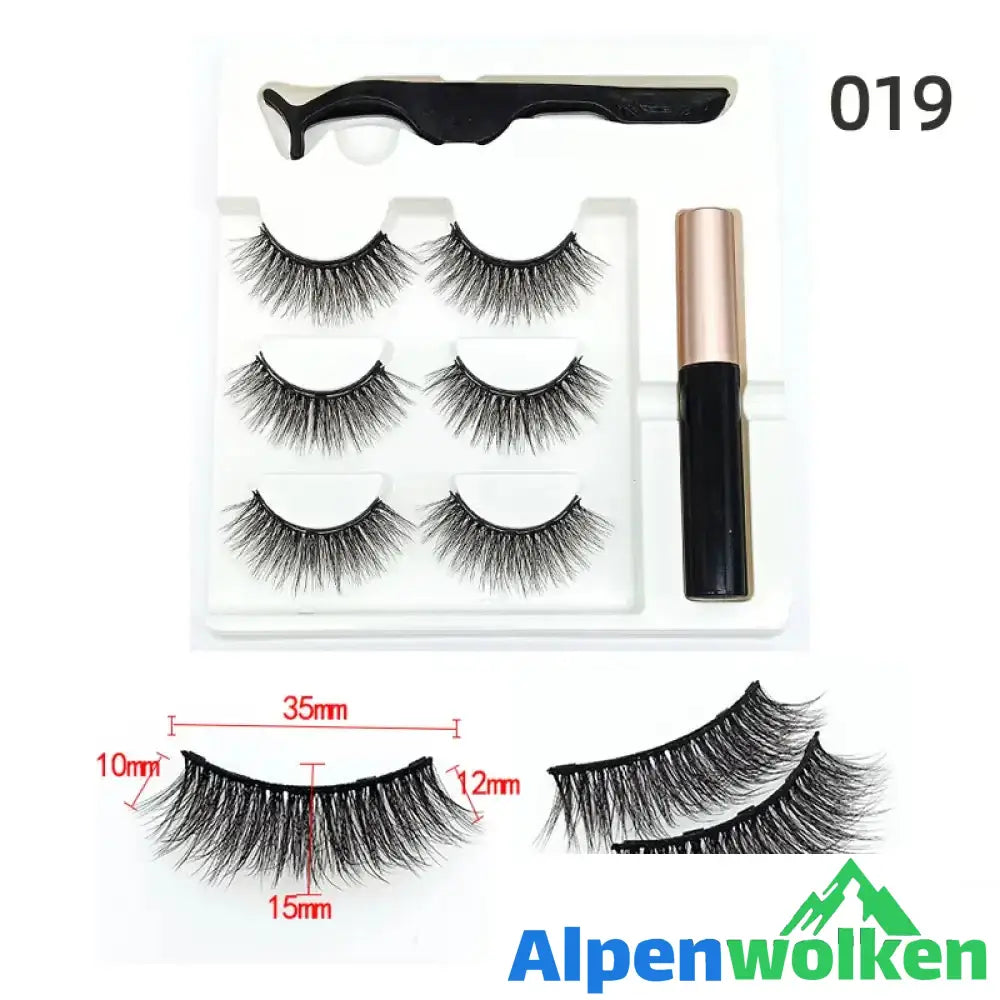 Alpenwolken - Magnetische Wimpern 019