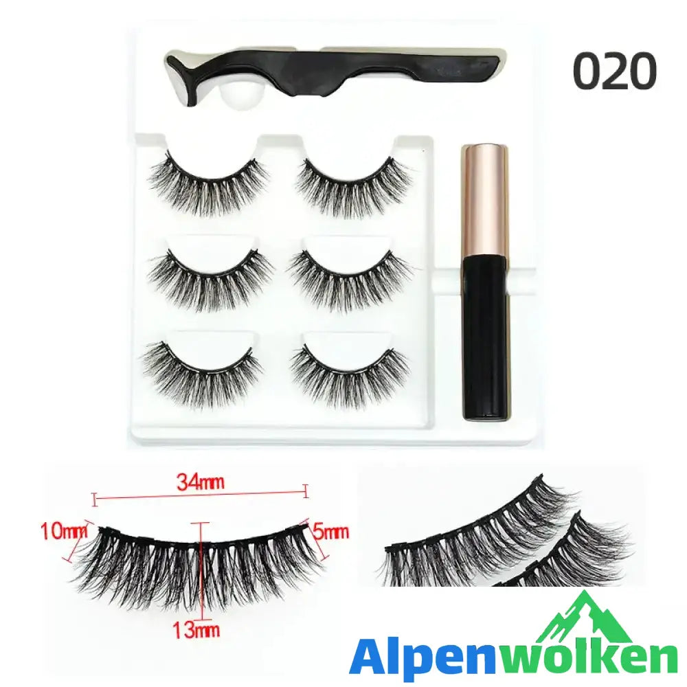 Alpenwolken - Magnetische Wimpern 020