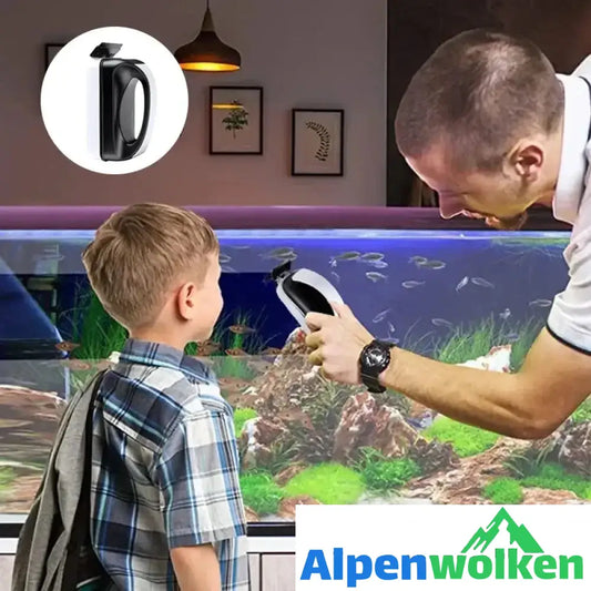 Alpenwolken - Magnetischer Aquariumschaber