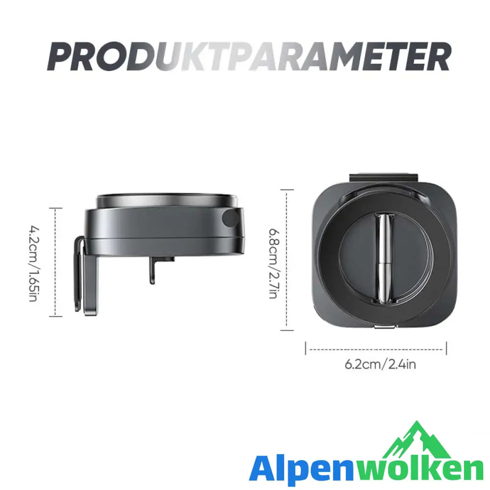 Alpenwolken - Magnetischer Handy-Halter für den Schreibtisch