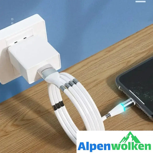 Alpenwolken - Magnetisches 3-in-1-Datenkabel mit Nano-Schnellladung