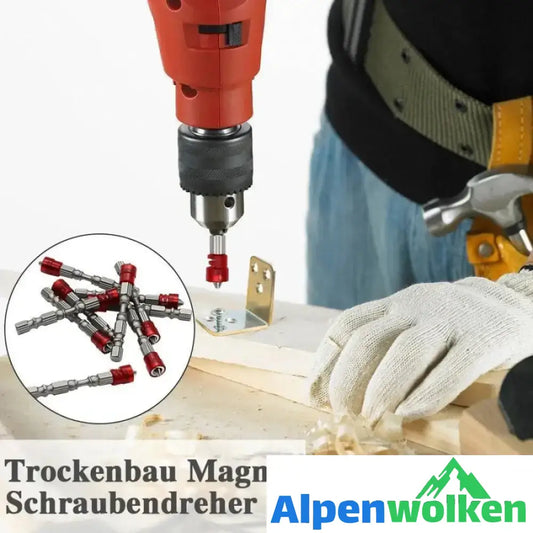 Alpenwolken - Magnetisches Anti-Slip Schrauber Bit Set 65mm