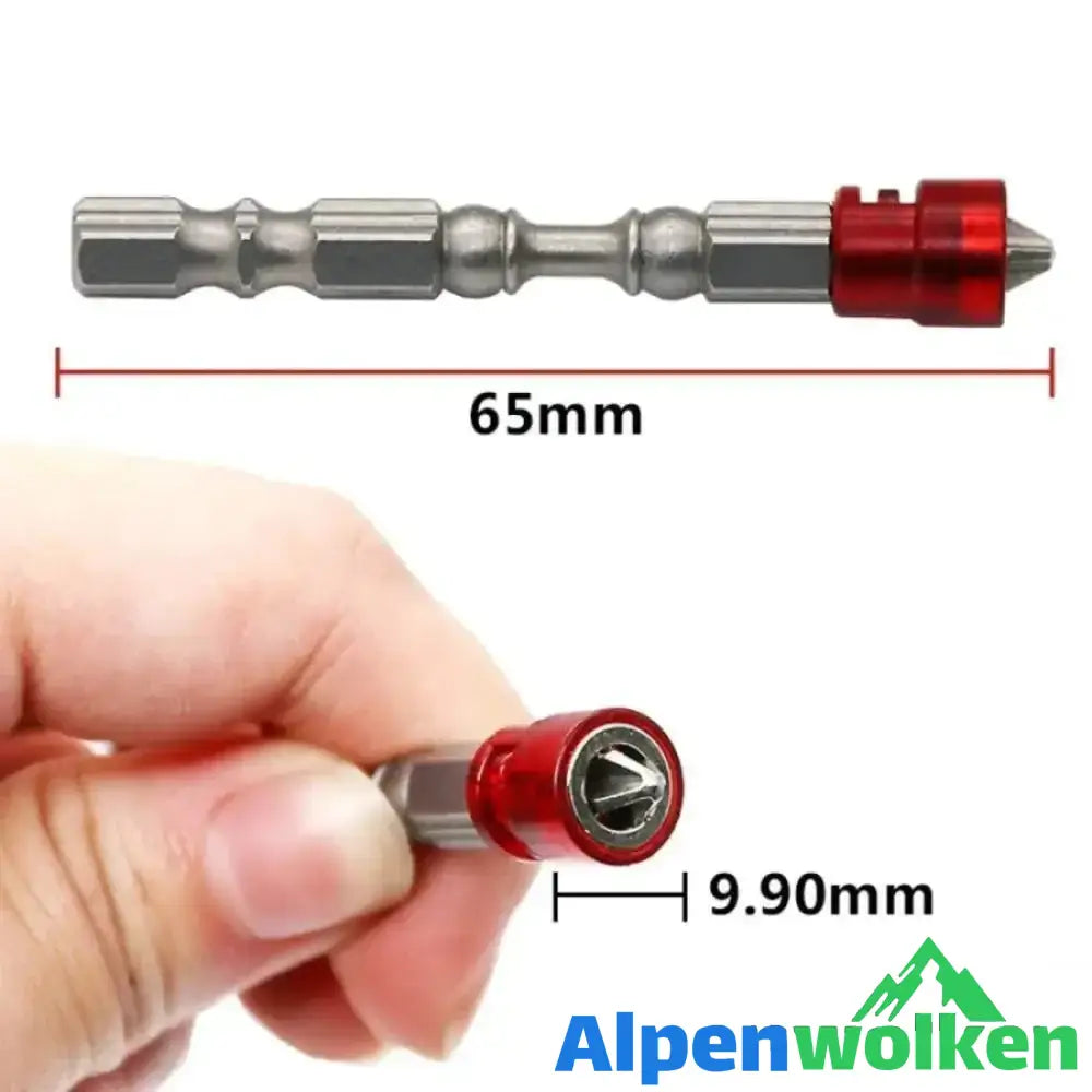 Alpenwolken - Magnetisches Anti-Slip Schrauber Bit Set 65mm