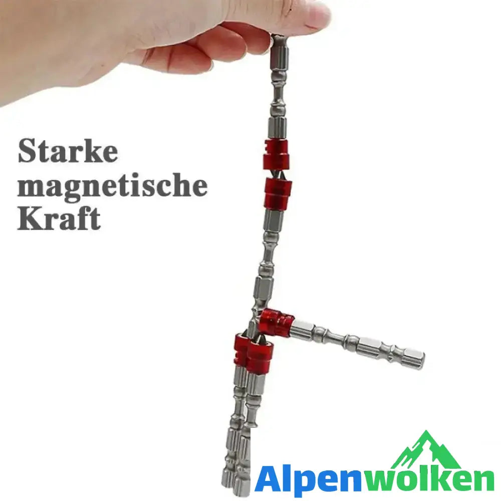 Alpenwolken - Magnetisches Anti-Slip Schrauber Bit Set 65mm