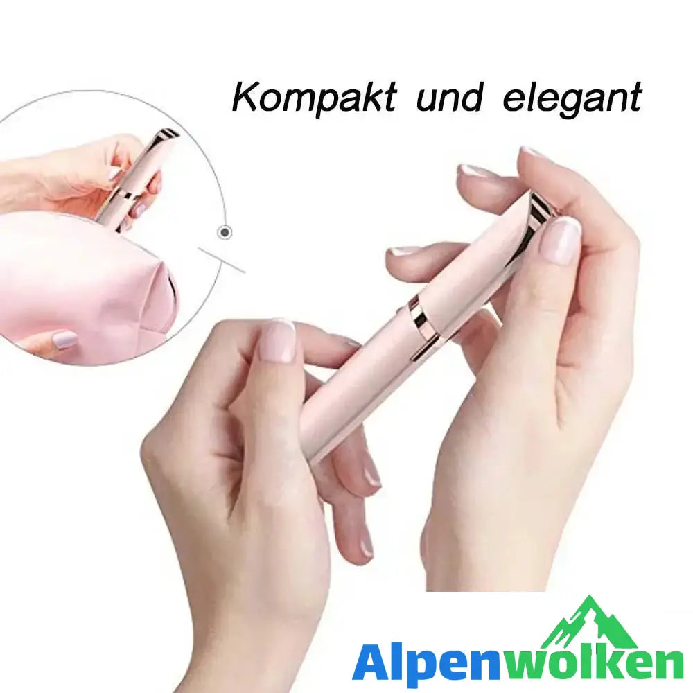 Alpenwolken - Makellose elektrischer Gesichtshaarentferner Augenbrauentrimmer