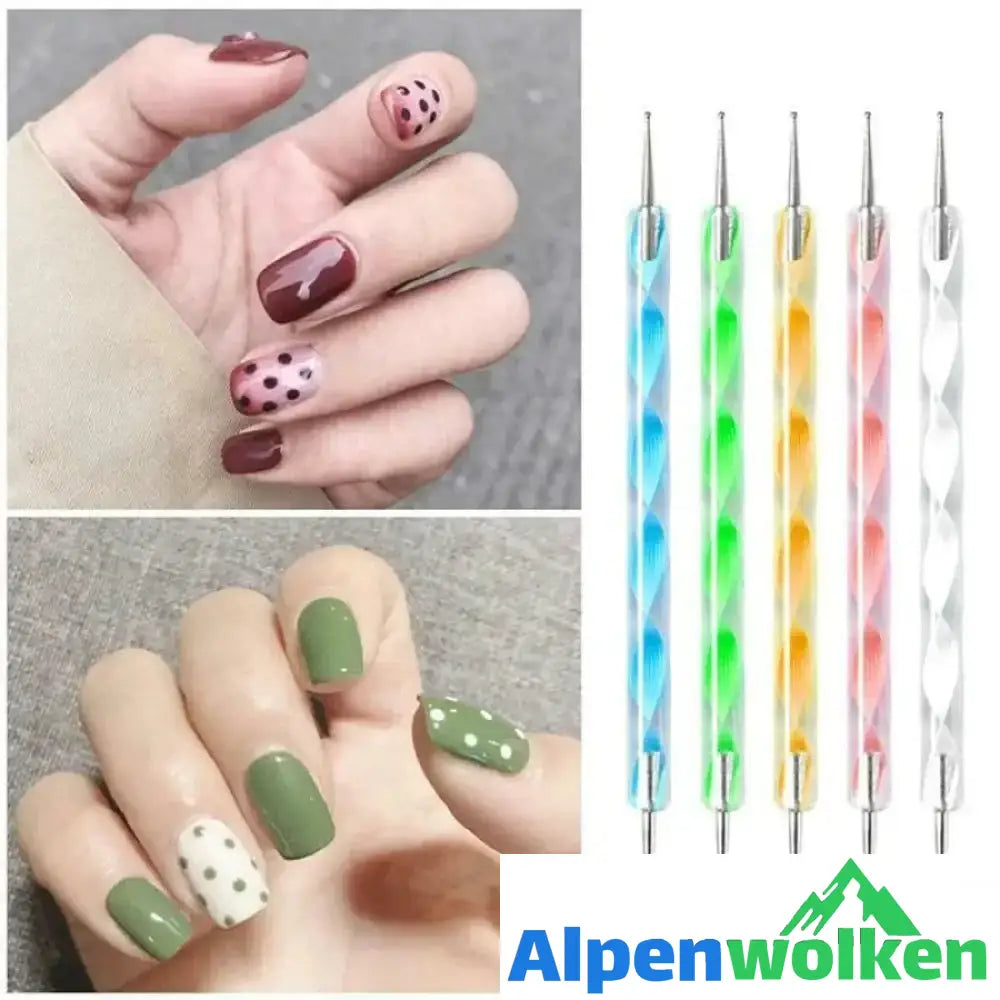 Alpenwolken - Mandala Punkt Werkzeug Set