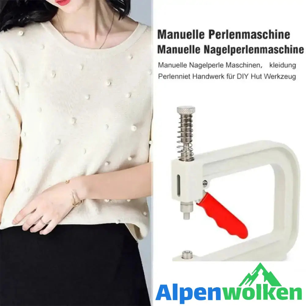 Alpenwolken - Manuelle Perlenmaschine