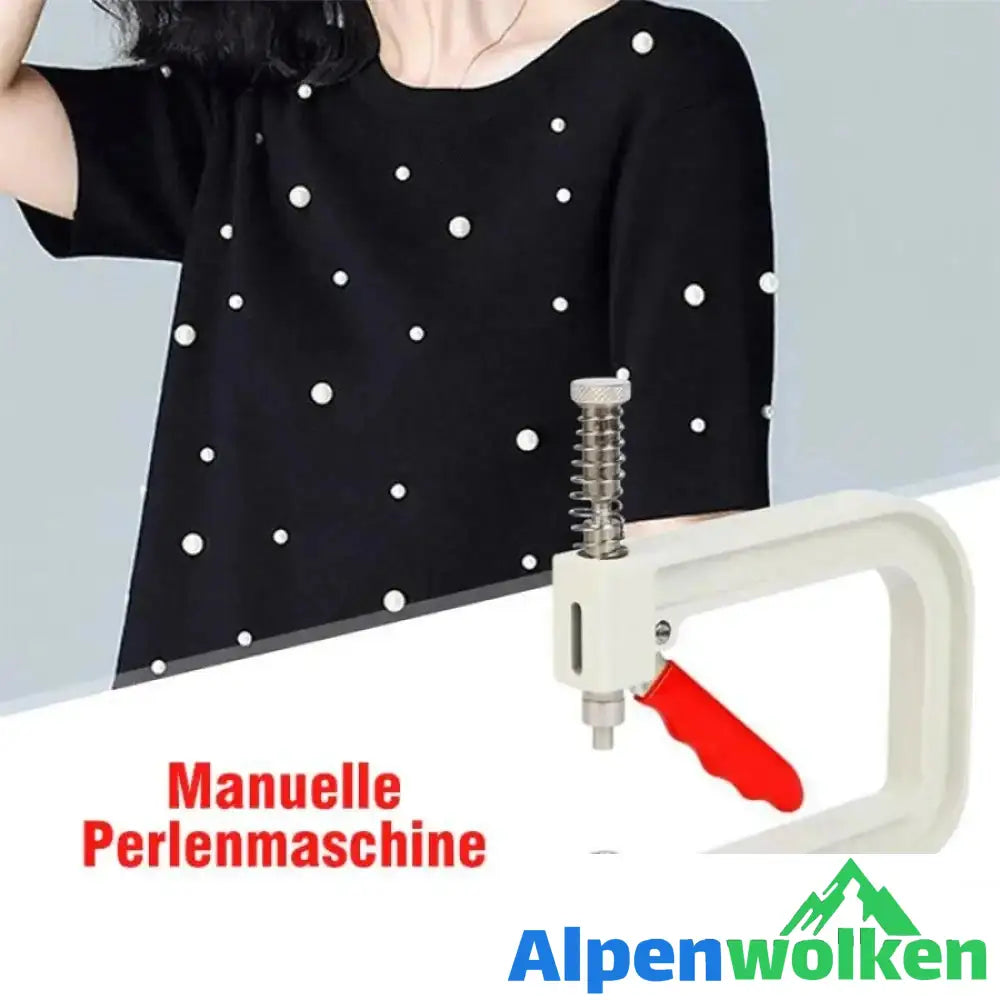 Alpenwolken - Manuelle Perlenmaschine