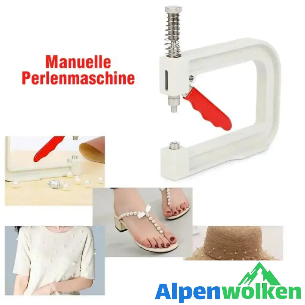 Alpenwolken - Manuelle Perlenmaschine