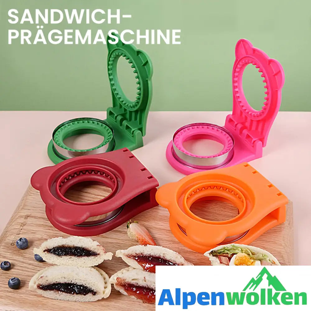 Alpenwolken - Maschine zum Schneiden und Verschließen von Sandwichformen