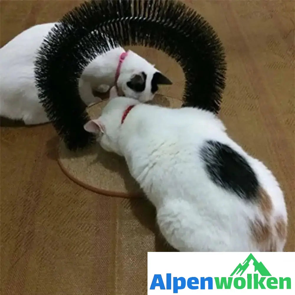 Alpenwolken - Massage- und Haarbürste für Katzen