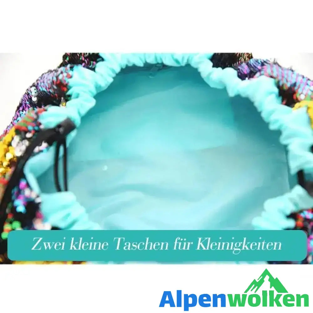 Alpenwolken - Meerjungfrau Kosmetika Tasche