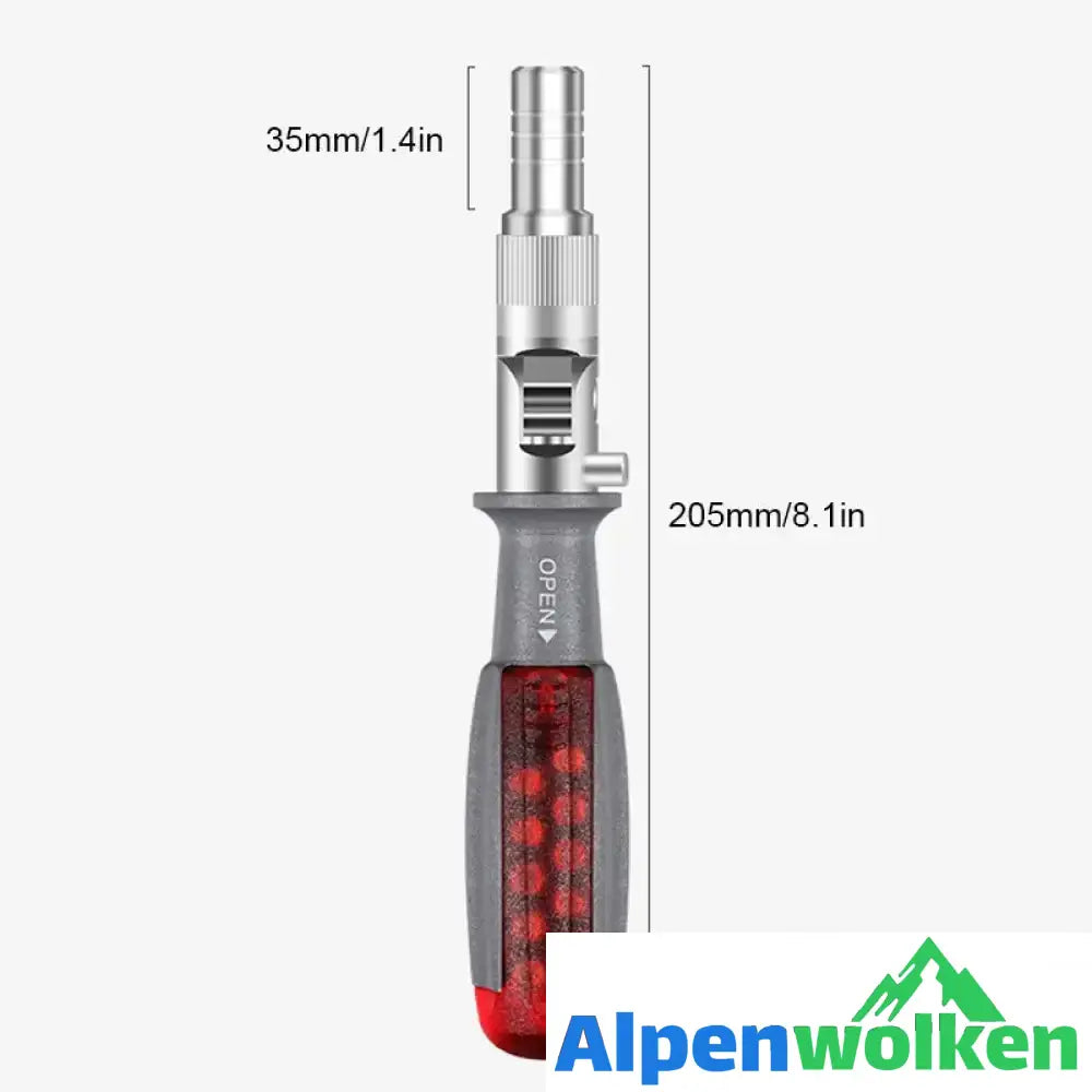 Alpenwolken - Mehrwinkel Ratschenschraubendreher Set