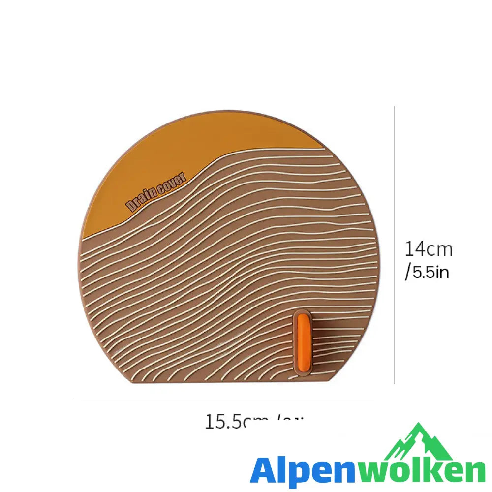 Alpenwolken - Mehrzweck-Bodenablaufabdeckung aus Silikon