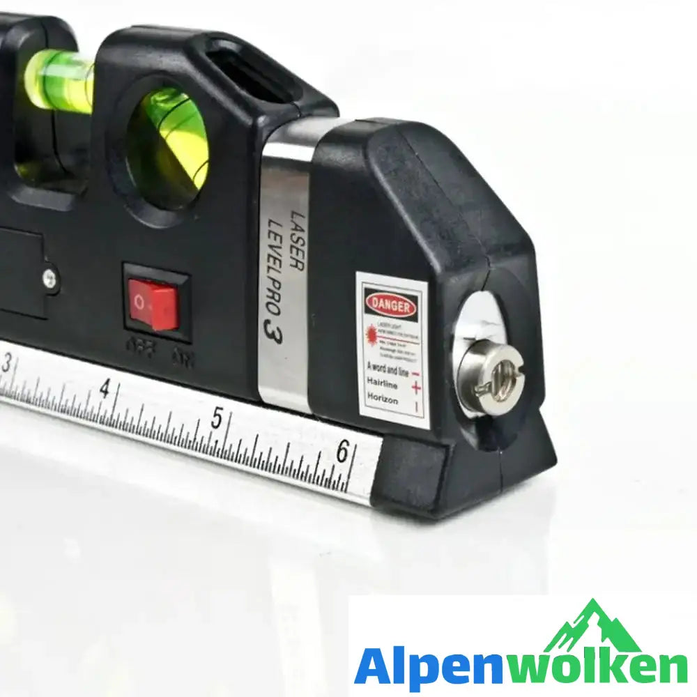 Alpenwolken - Mehrzweck-Laserebene 4-in-1-Lasermesswerkzeug