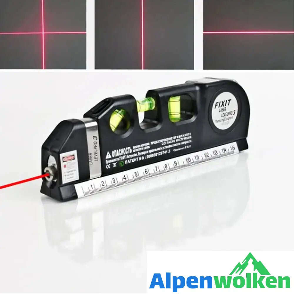 Alpenwolken - Mehrzweck-Laserebene 4-in-1-Lasermesswerkzeug