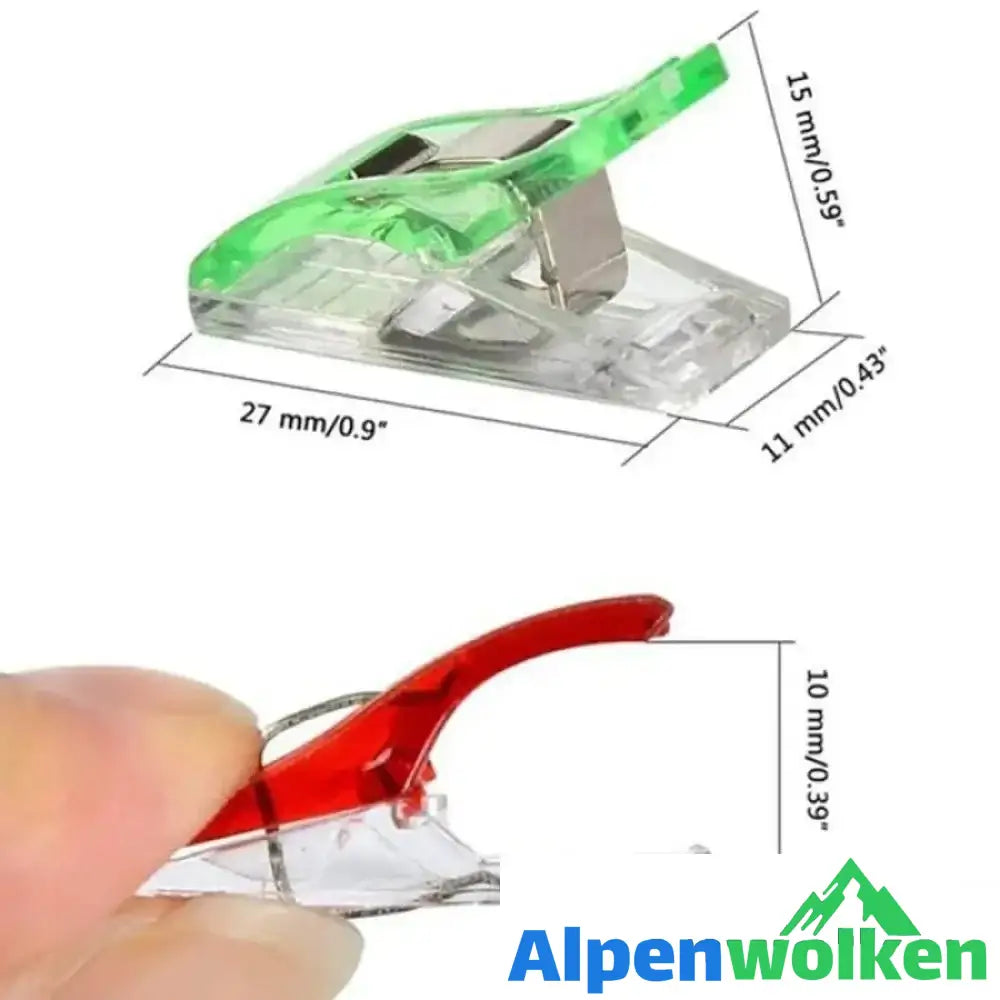 Alpenwolken - Mehrzweck-Nähklammen (20 Stück)