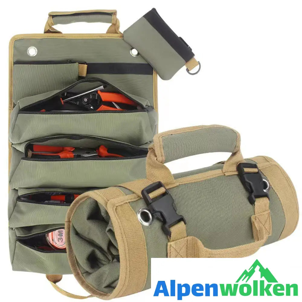 Alpenwolken - Mehrzweck-Werkzeugtasche Armeegrün