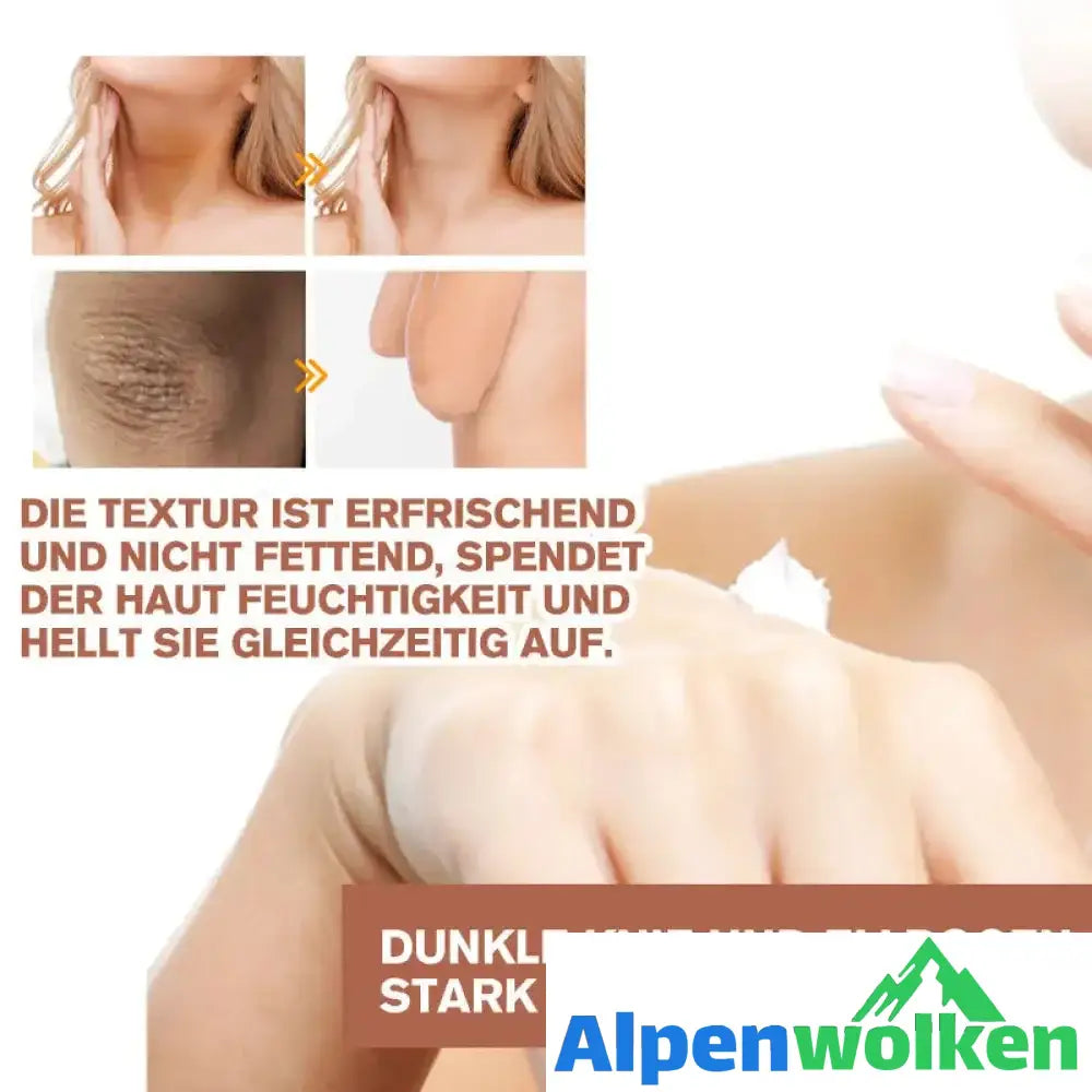 Alpenwolken - Melanin-Entfernung Aufhellende Creme