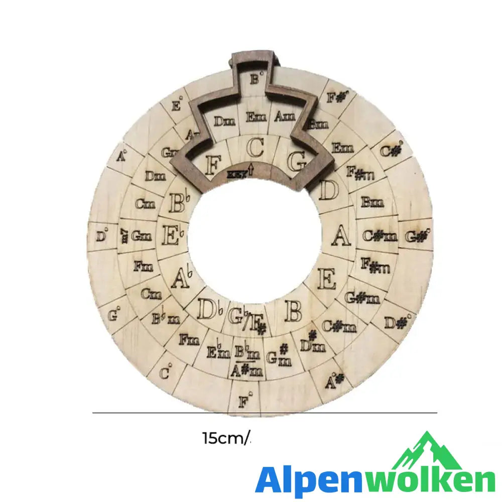 Alpenwolken - Melodiewerkzeug aus Holz