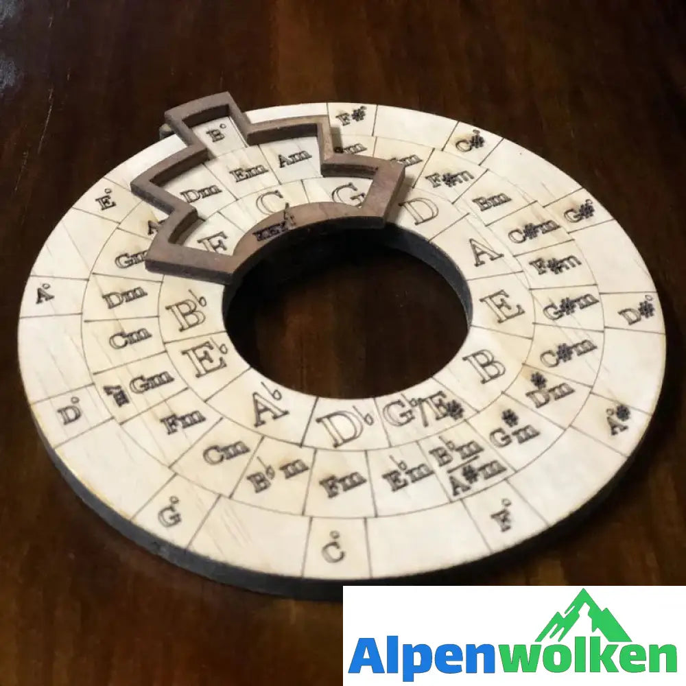 Alpenwolken - Melodiewerkzeug aus Holz