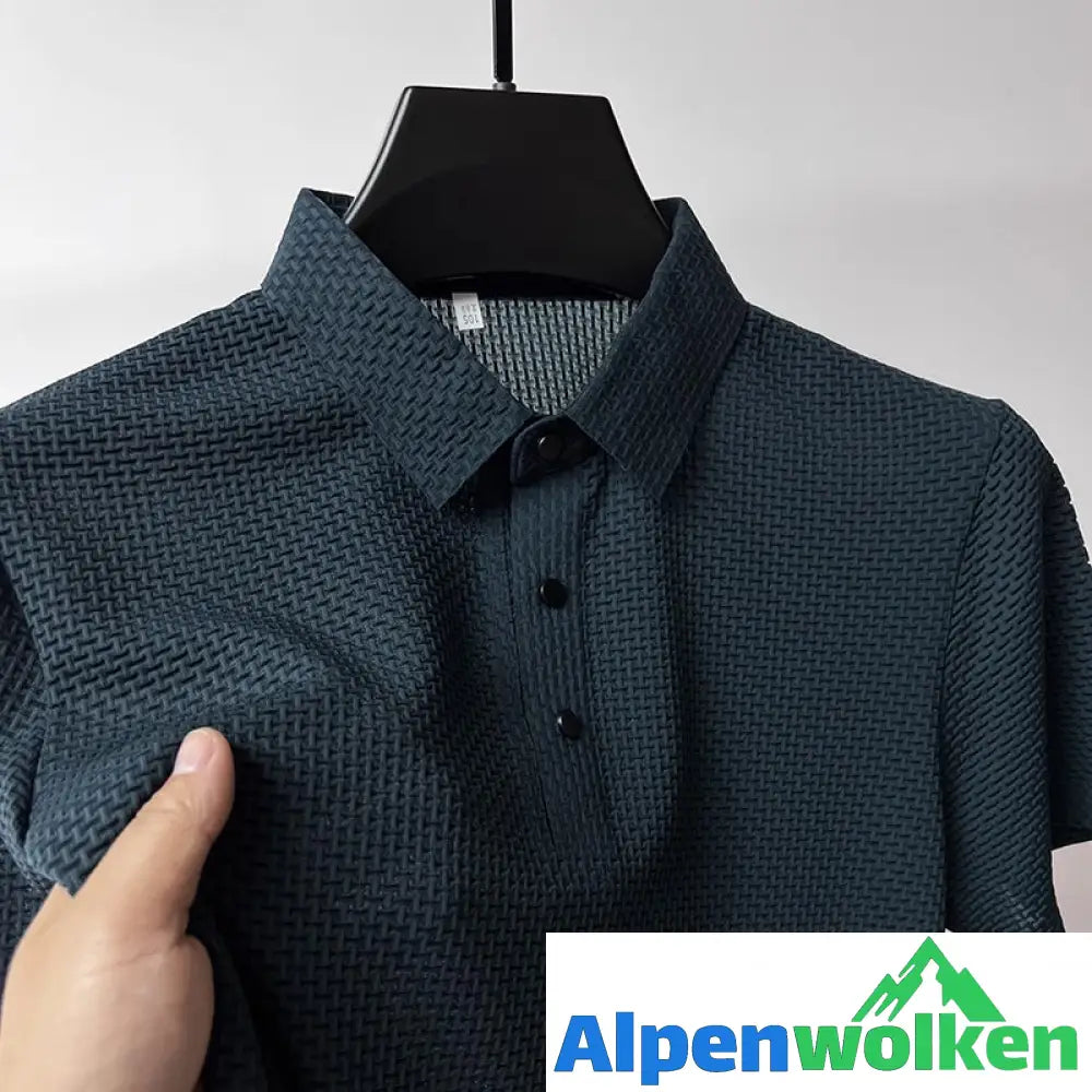 Alpenwolken - Mesh Eisseide Kurzarm T-Shirt