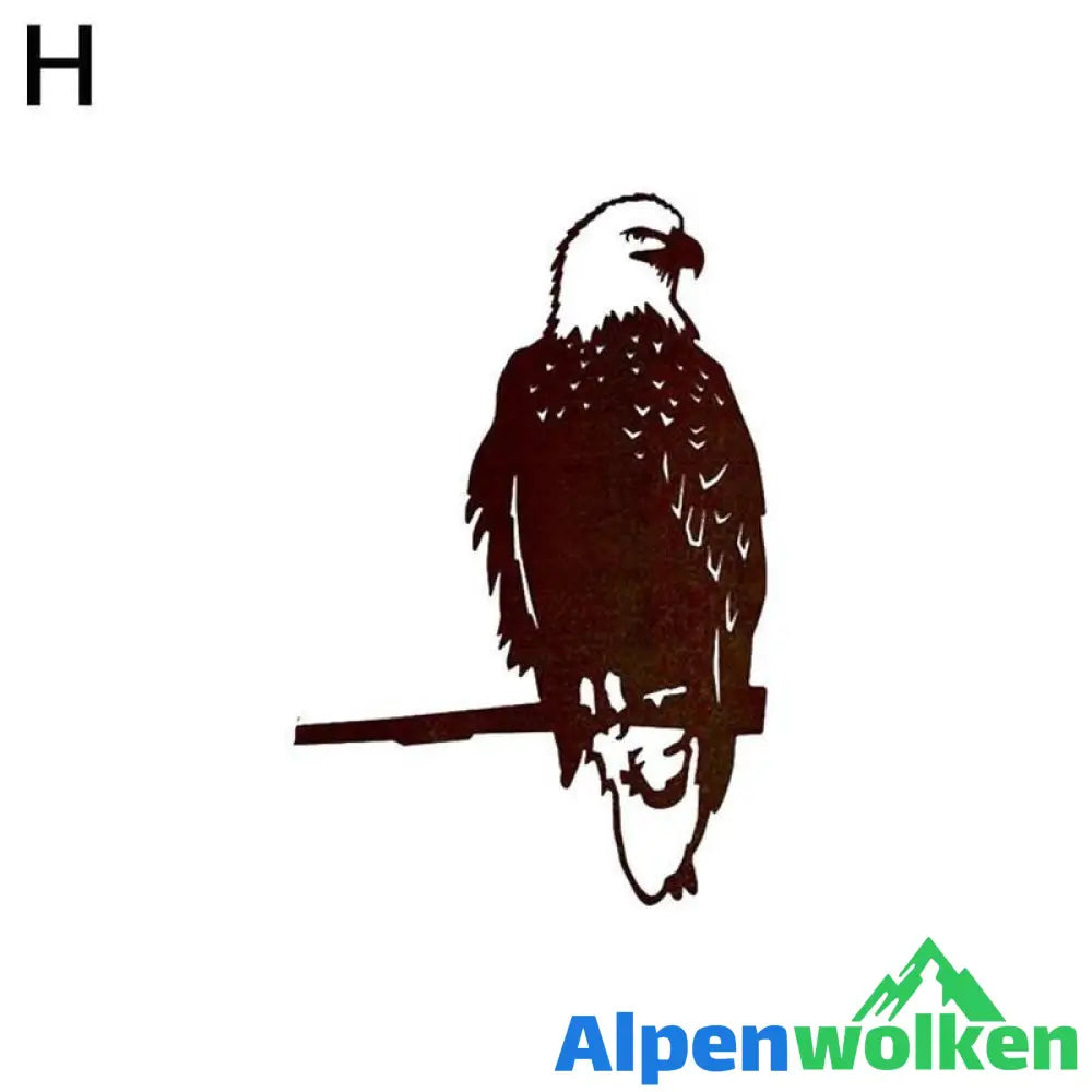 Alpenwolken - Metall Kolibri Kunst Hof