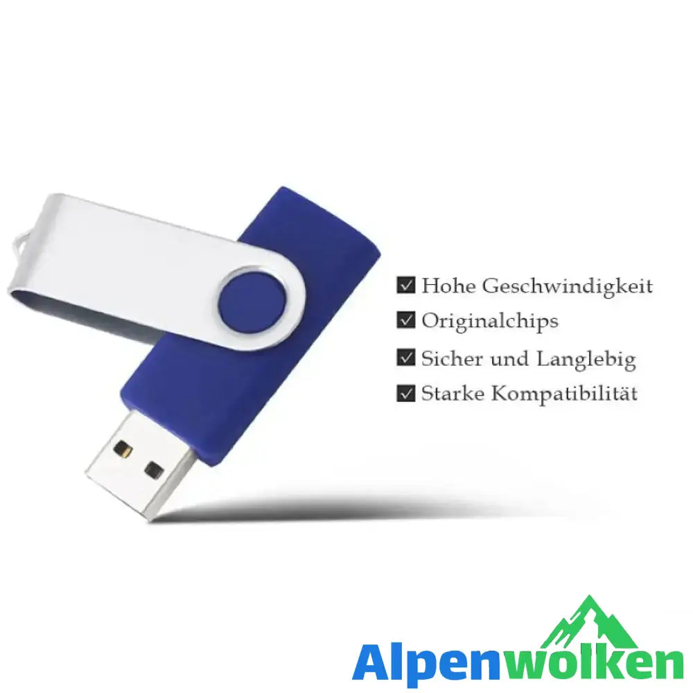 Alpenwolken - Metall rotierender USB