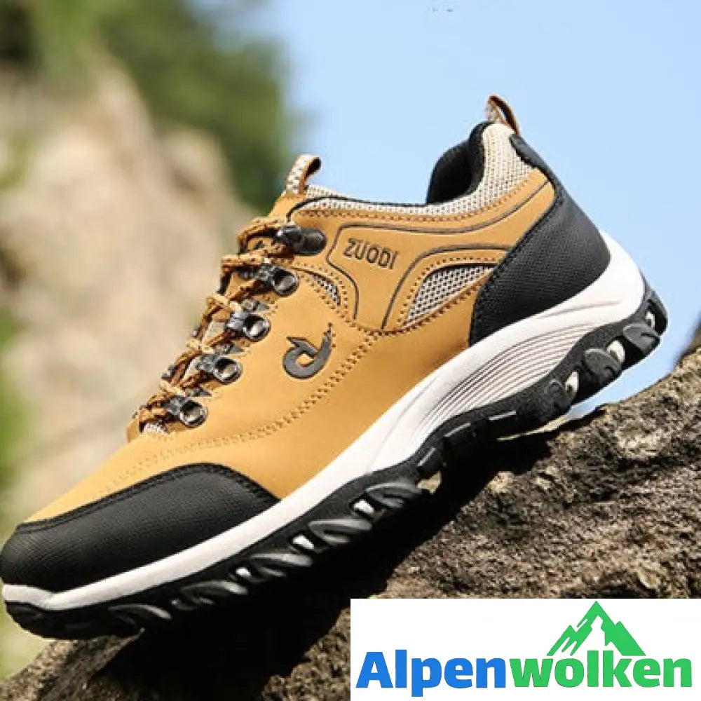 Alpenwolken - Miller Ergonomic Schmerzlinderung Freiluftschuhe Gelb