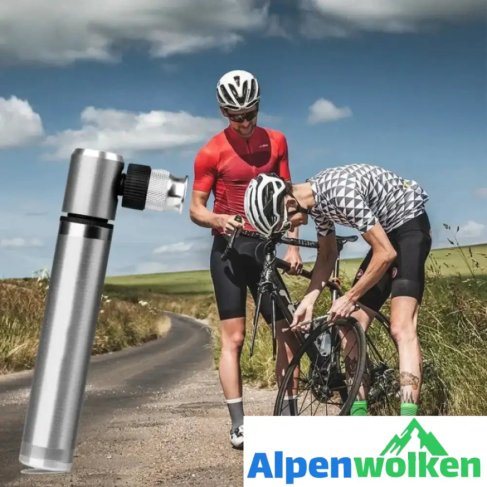 Alpenwolken - Mini-Fahrradpumpe