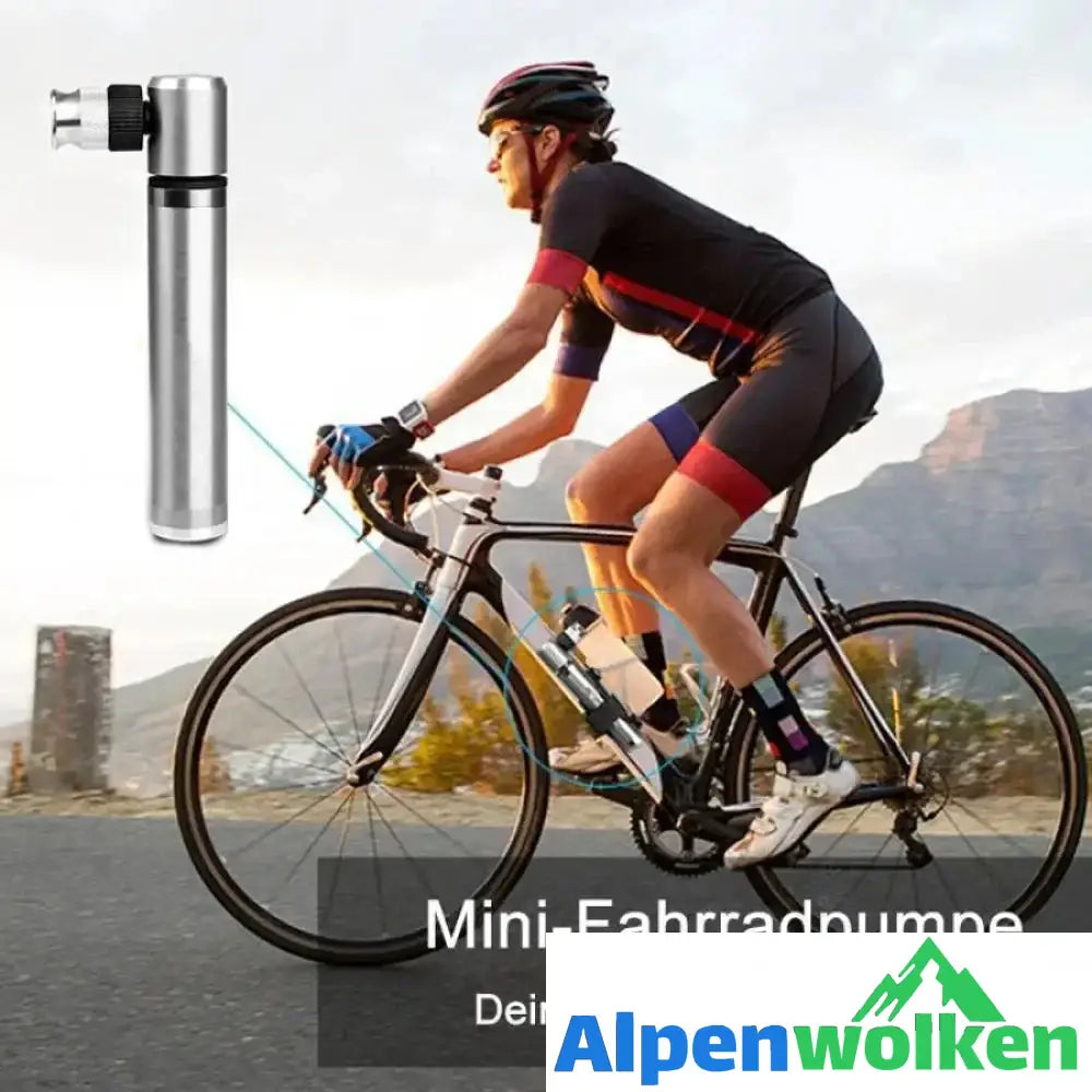 Alpenwolken - Mini-Fahrradpumpe