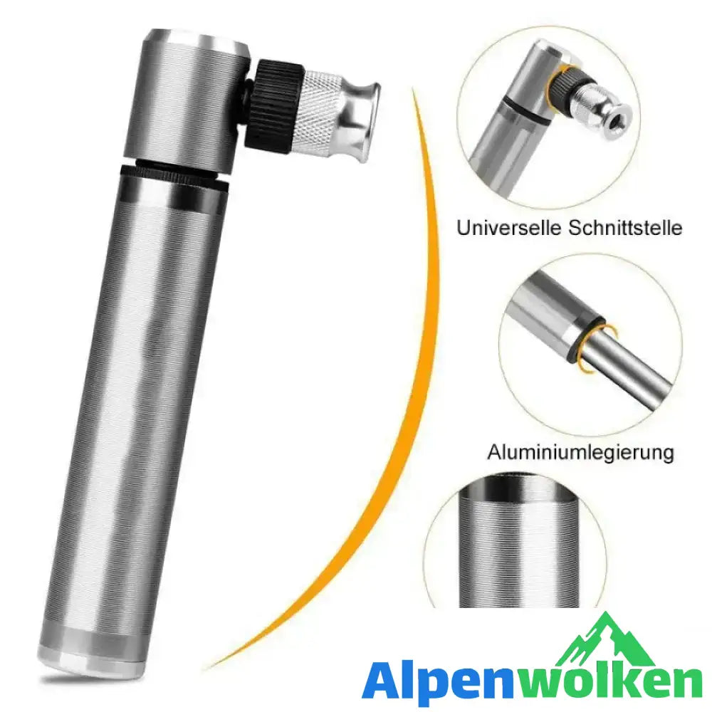 Alpenwolken - Mini-Fahrradpumpe