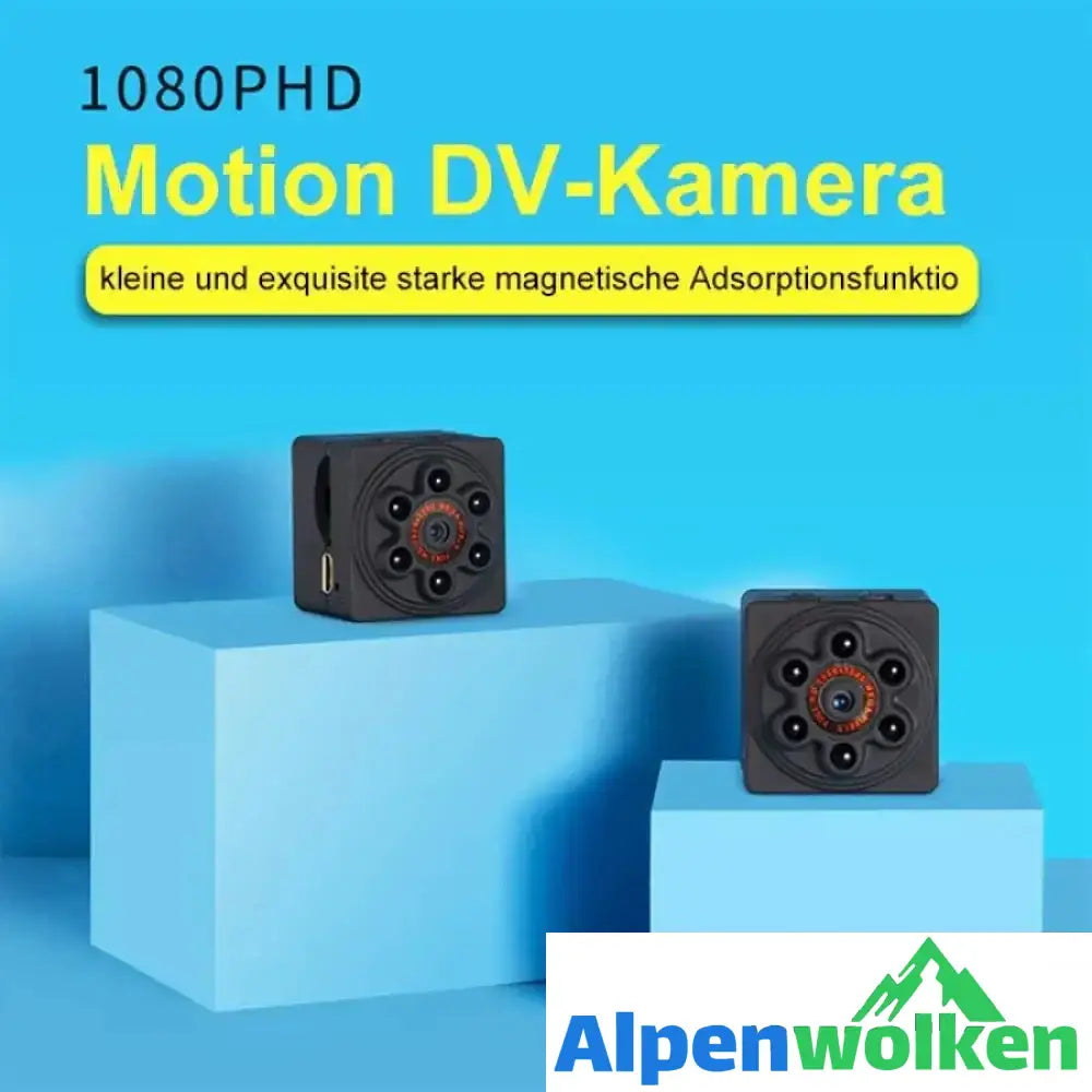 Alpenwolken - Mini HD 1080P Action Kamera Auto DVR