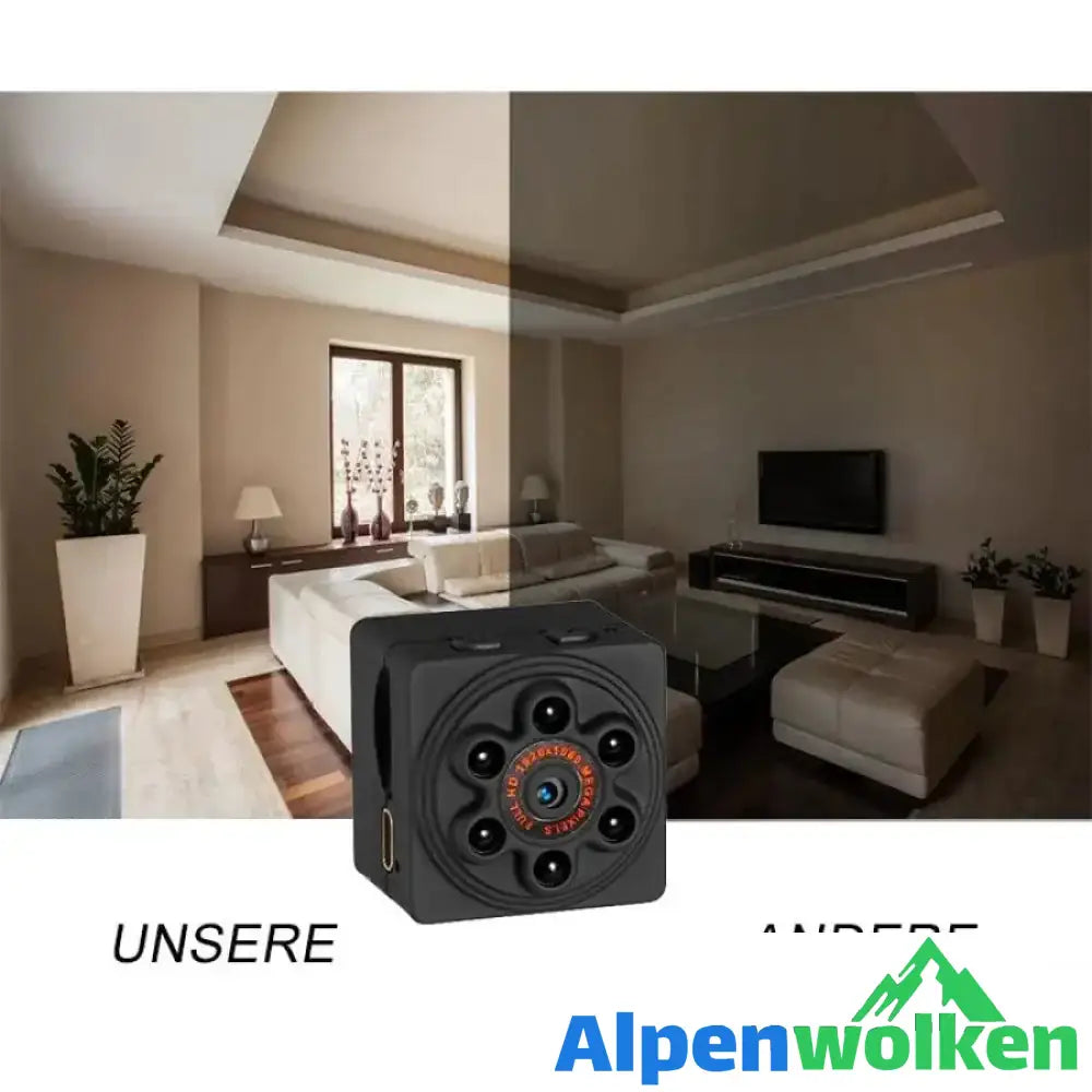 Alpenwolken - Mini HD 1080P Action Kamera Auto DVR