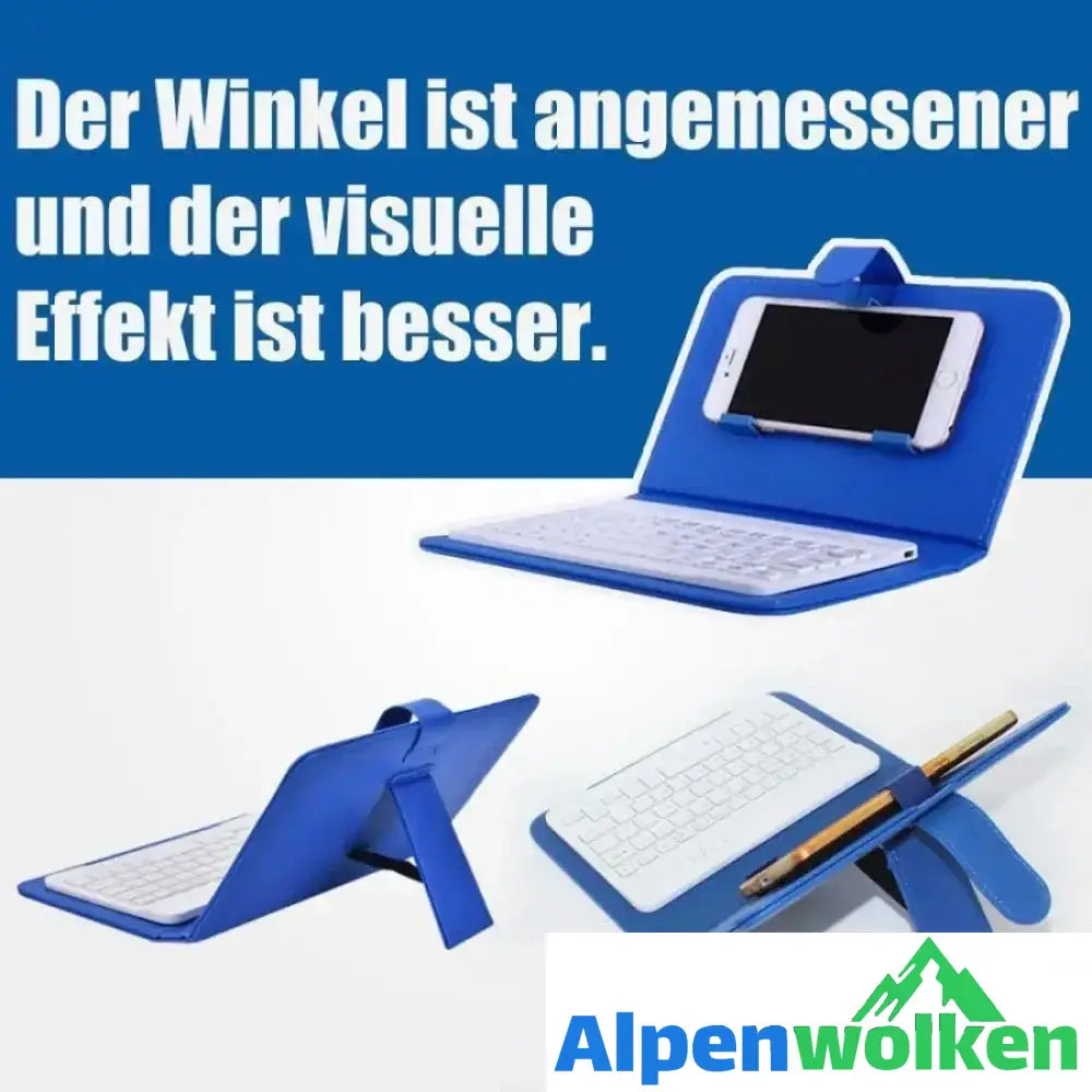 Alpenwolken - Mini-iPhone-Android-Bluetooth-Tastatur