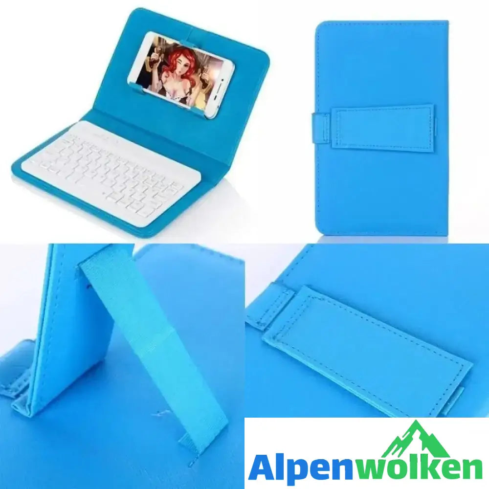 Alpenwolken - Mini-iPhone-Android-Bluetooth-Tastatur