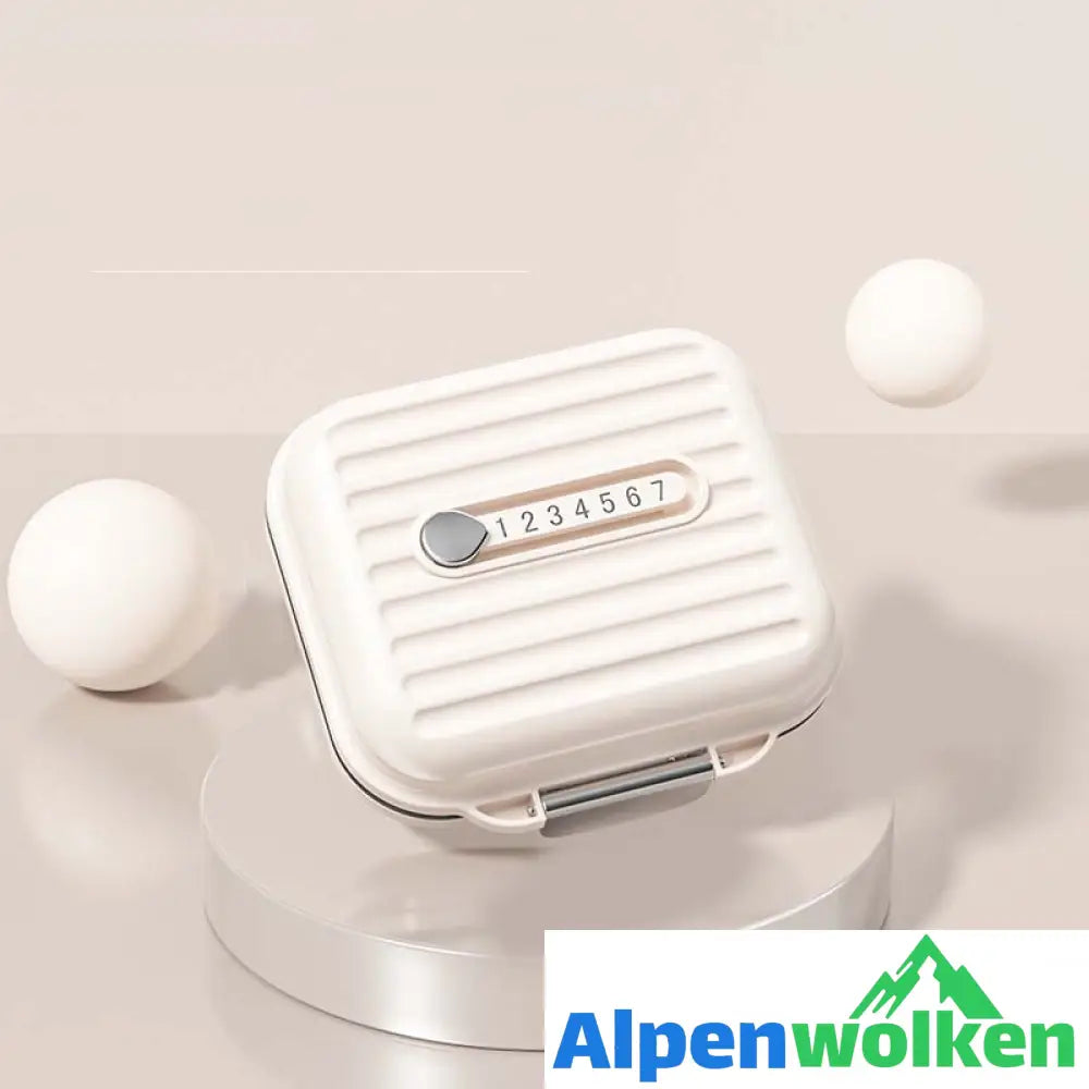 Alpenwolken - Mini-Portable-Pillenbox