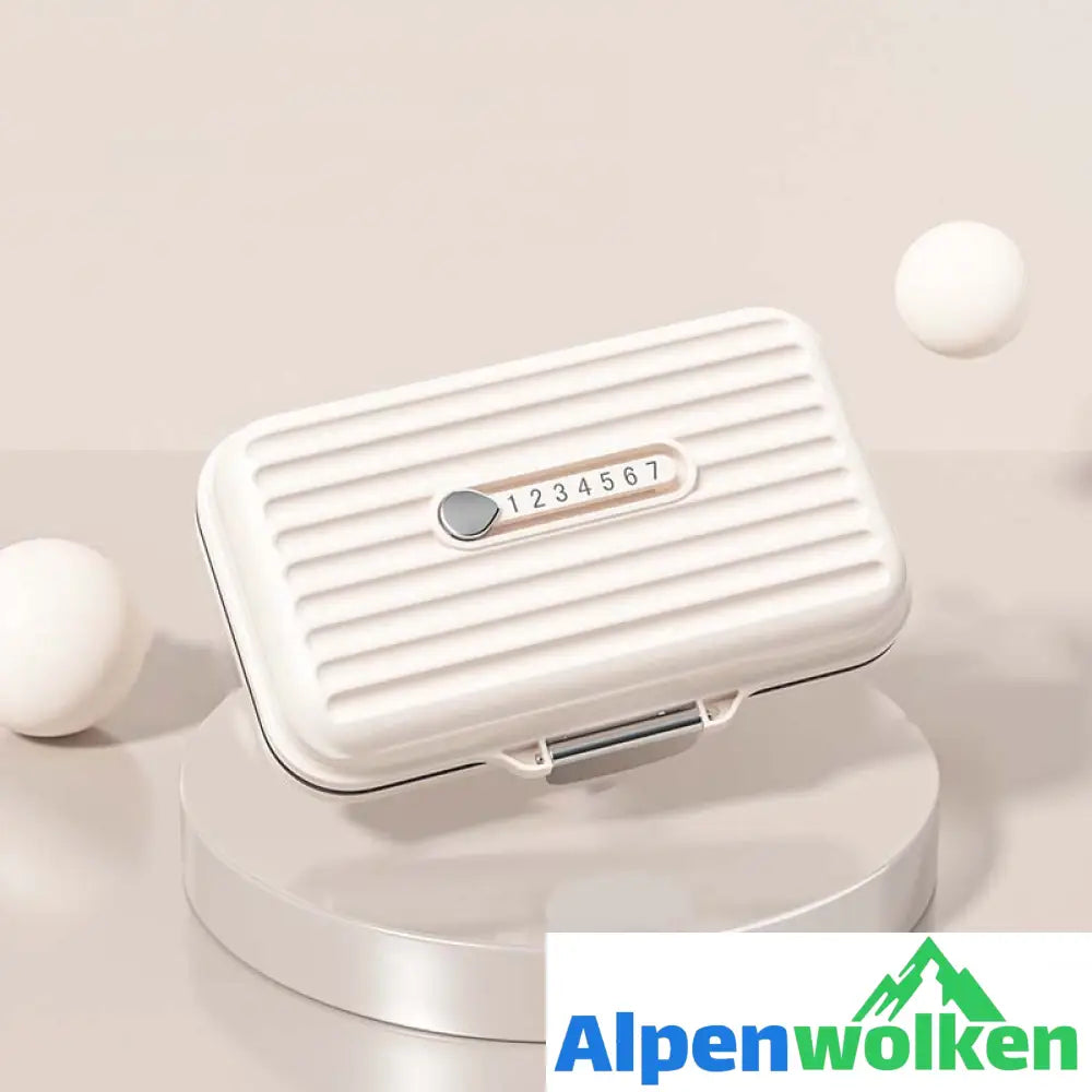 Alpenwolken - Mini-Portable-Pillenbox