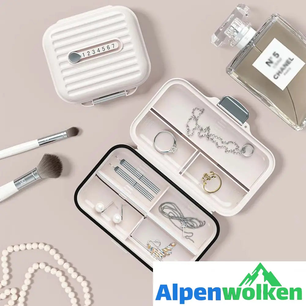 Alpenwolken - Mini-Portable-Pillenbox