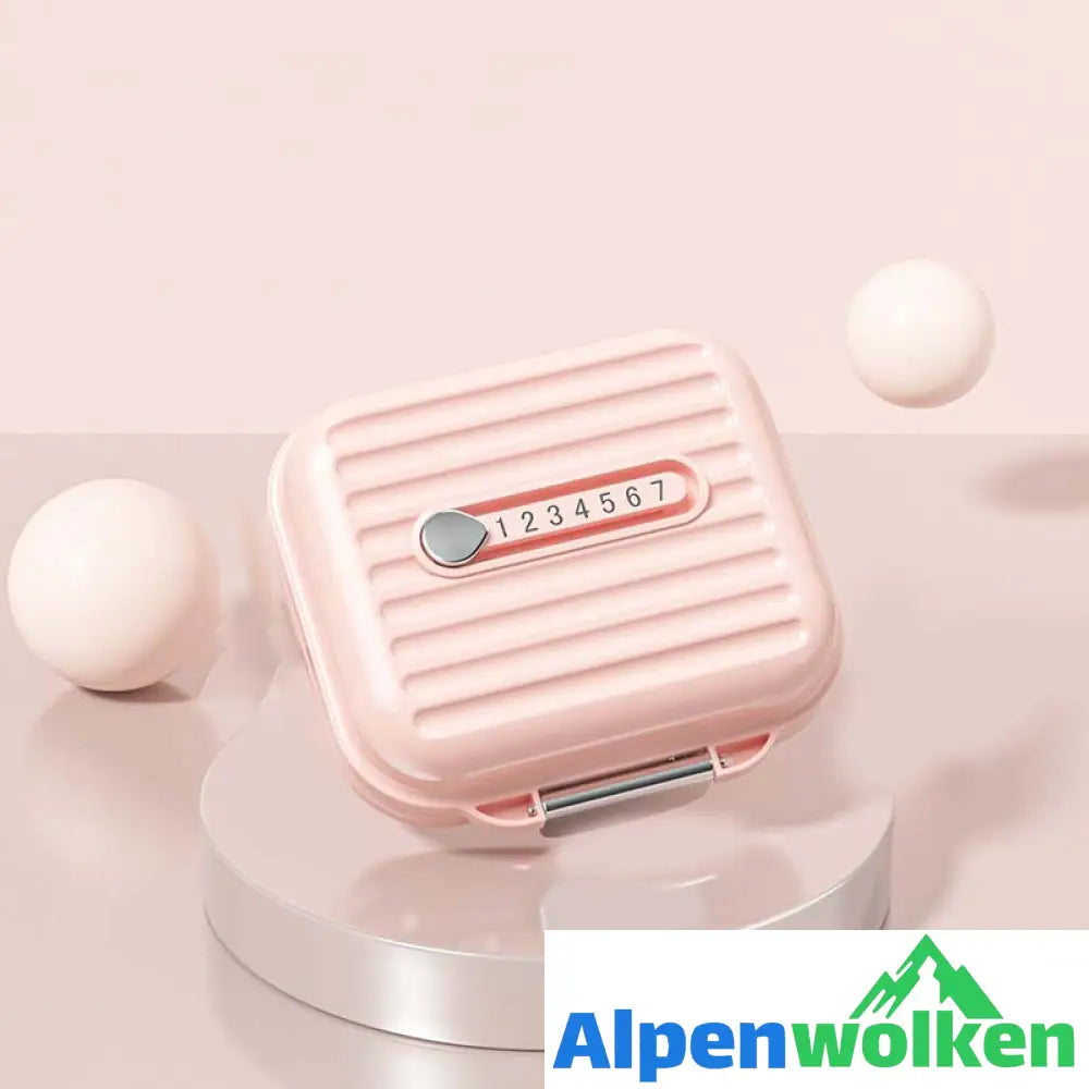 Alpenwolken - Mini-Portable-Pillenbox