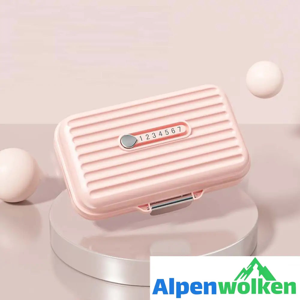 Alpenwolken - Mini-Portable-Pillenbox