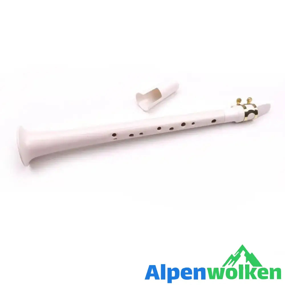 Alpenwolken - Mini Täschchen Sax WEISS