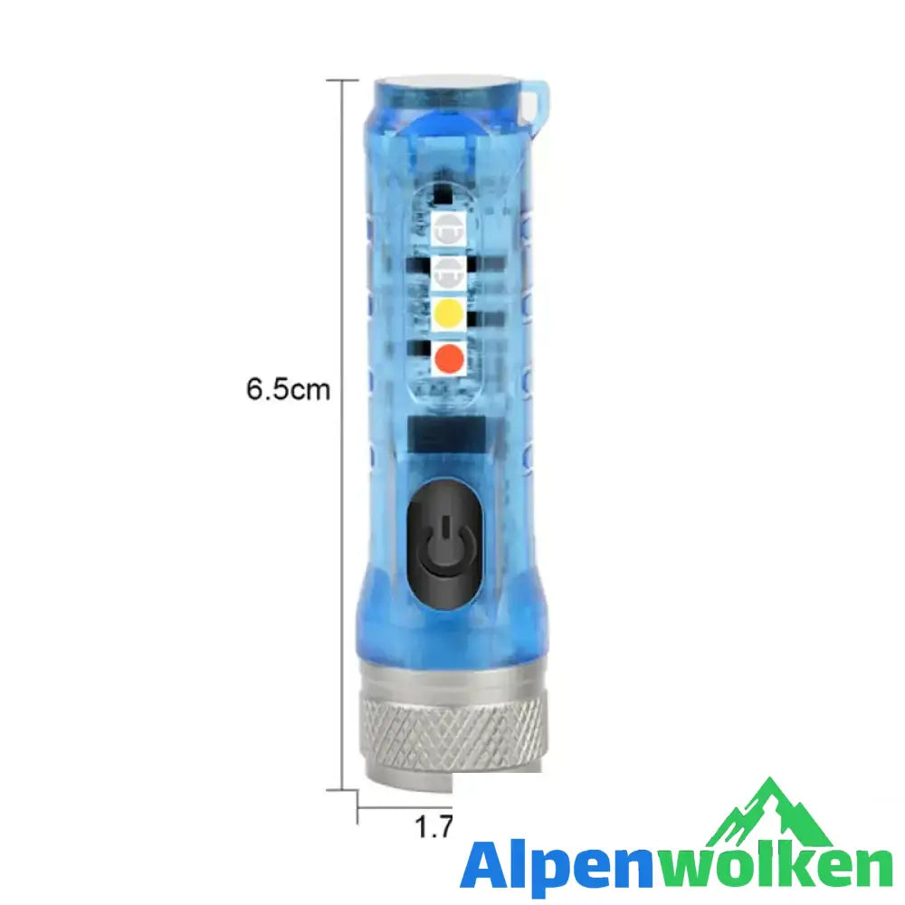 Alpenwolken - Mini-Taschenlampe mit starkem Licht