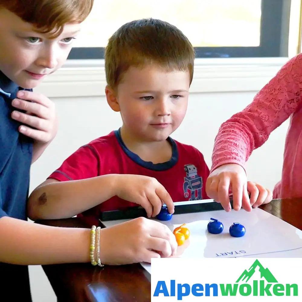 Alpenwolken - Mini-Tisch-Curling-Bälle