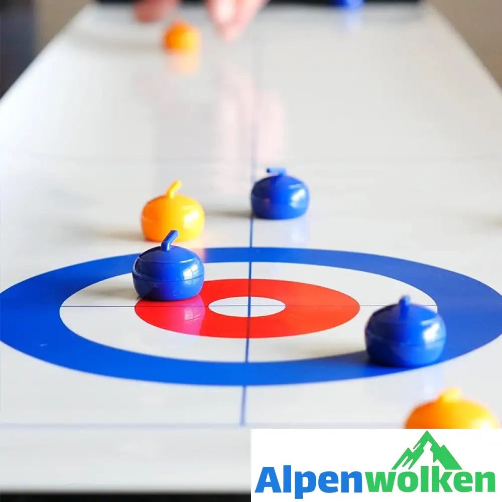 Alpenwolken - Mini-Tisch-Curling-Bälle