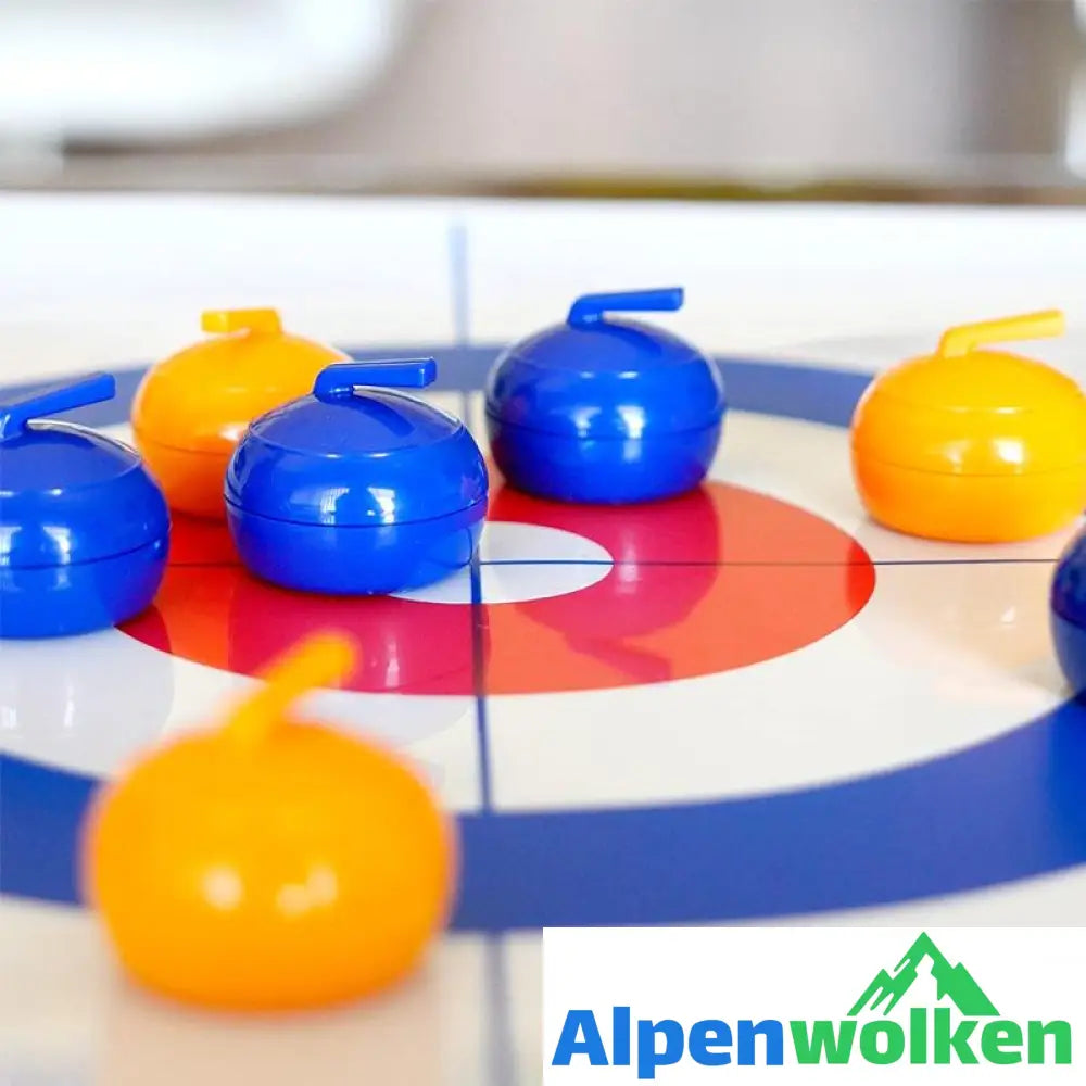 Alpenwolken - Mini-Tisch-Curling-Bälle