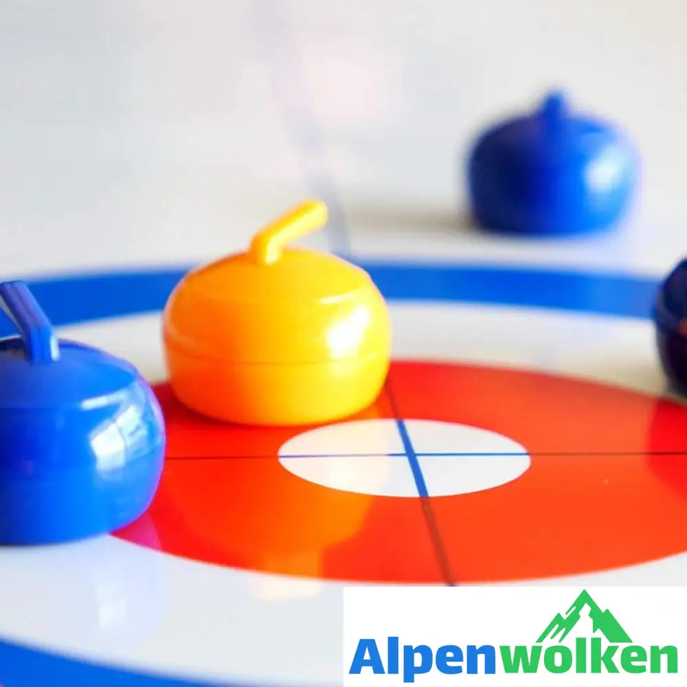 Alpenwolken - Mini-Tisch-Curling-Bälle